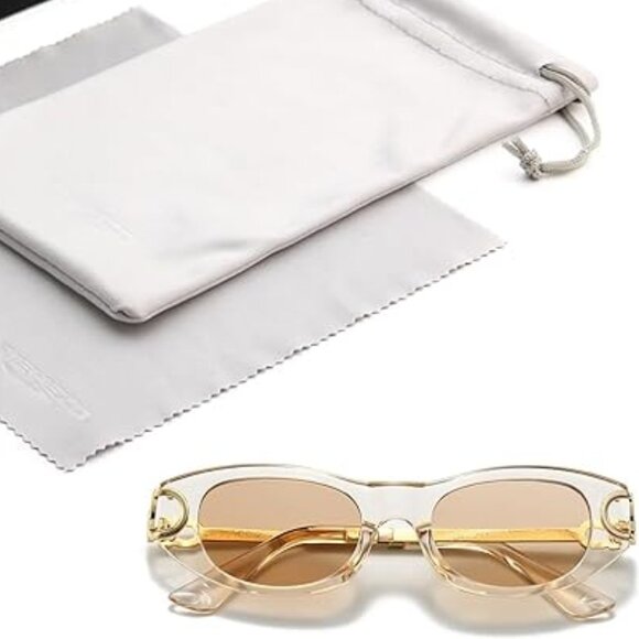 Fashion vintage gold shades sunglasses - Picture 4 of 6